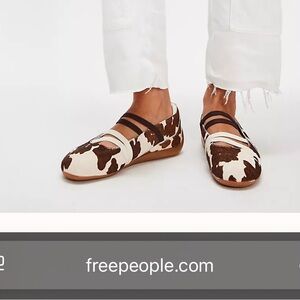 Puma Brown and Cream Flats